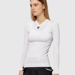 Maglia intima donna maniche lunghe Pissei Mindanao - Bianco