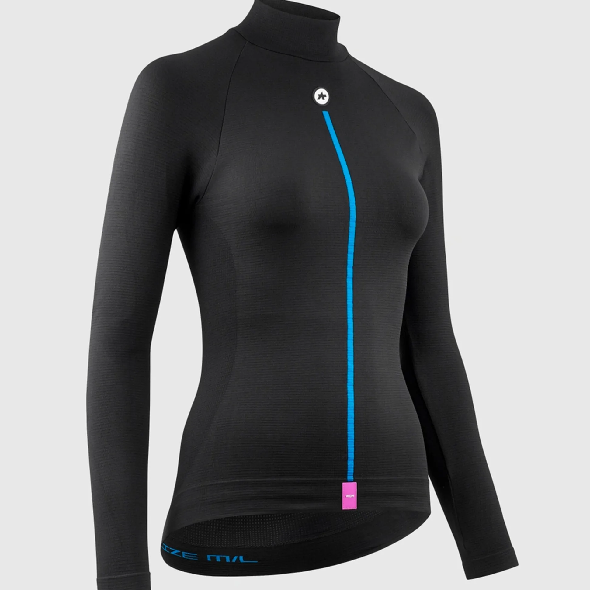 Maglia intima donna maniche lunghe Assos Winter LS Skin P1 - Nero