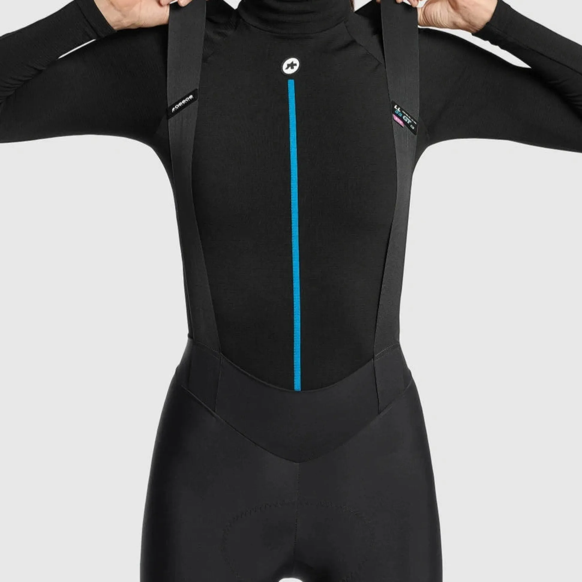 Maglia intima donna maniche lunghe Assos Winter LS Skin P1 - Nero
