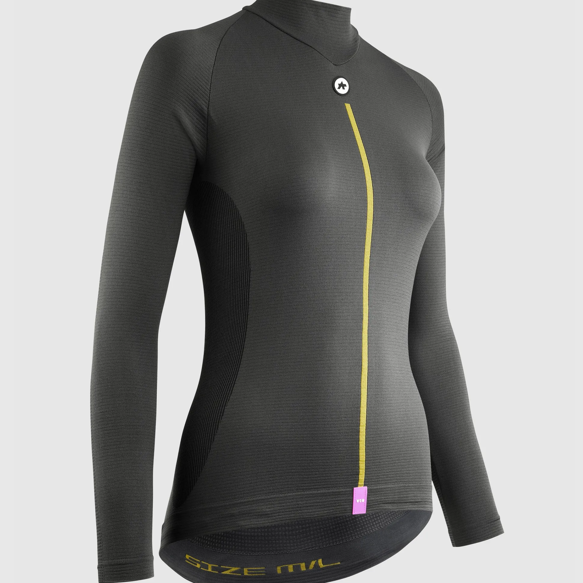 Maglia intima donna maniche lunghe Assos Spring Fall LS P1 - Nero