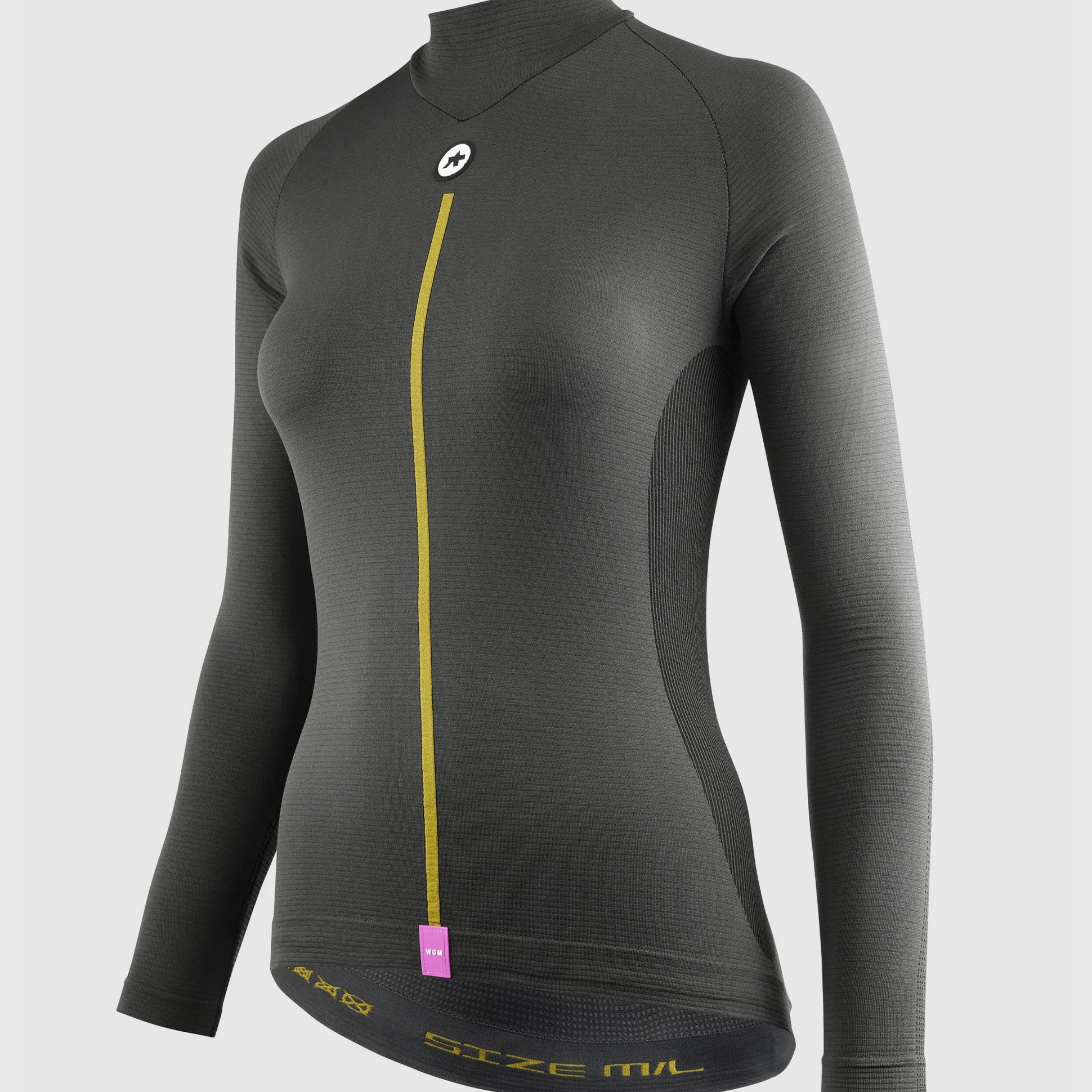 Maglia intima donna maniche lunghe Assos Spring Fall LS P1 - Nero
