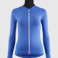 Maglia intima donna maniche lunghe Assos Ultraz Winter LS P1 - Blu