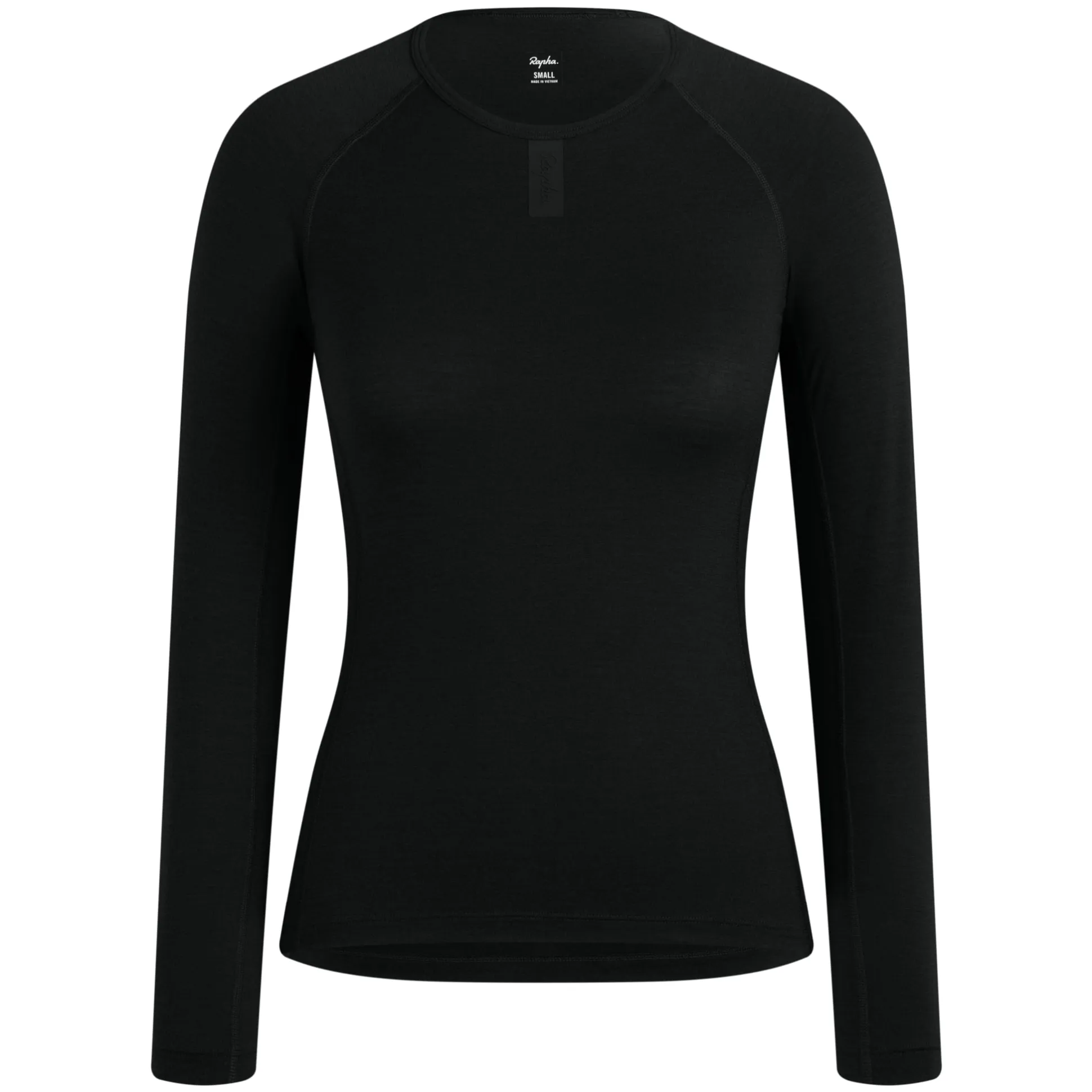 Maglia intima donna maniche lunghe Rapha Merino - Nero