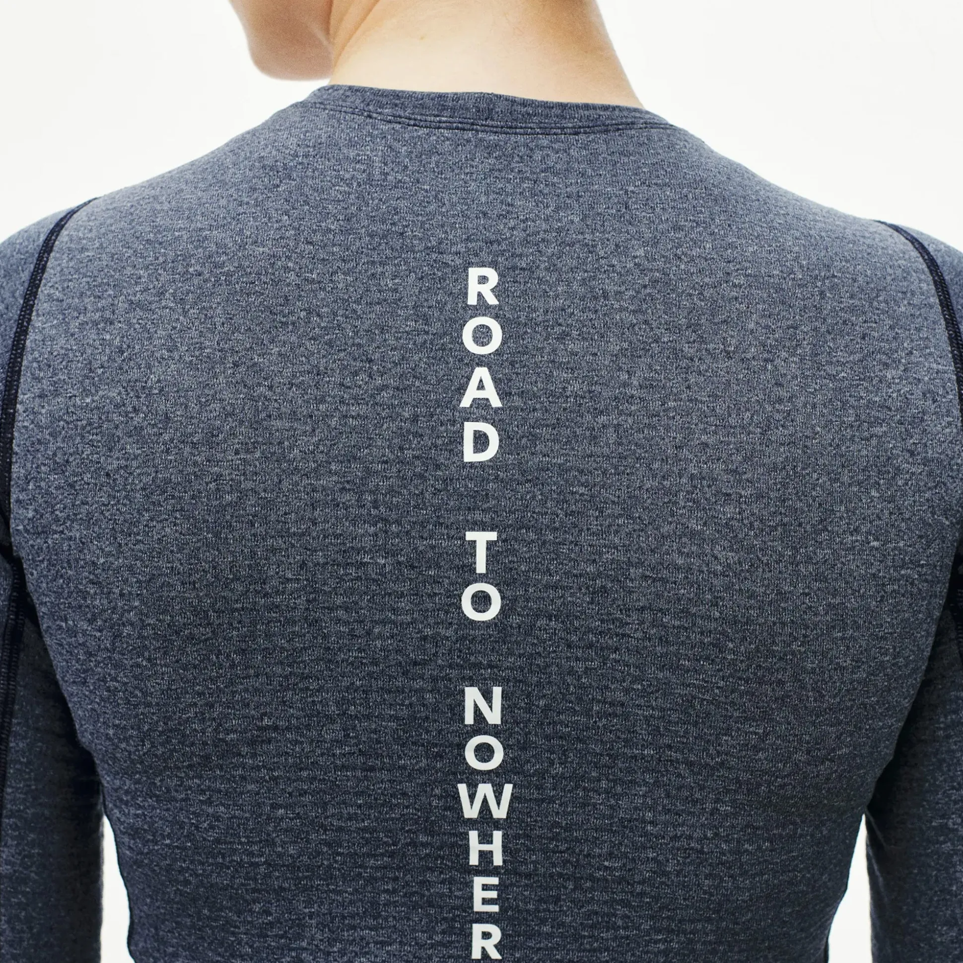 Maglia intima donna maniche lunghe Pas Normal Studios Thermal - Blu