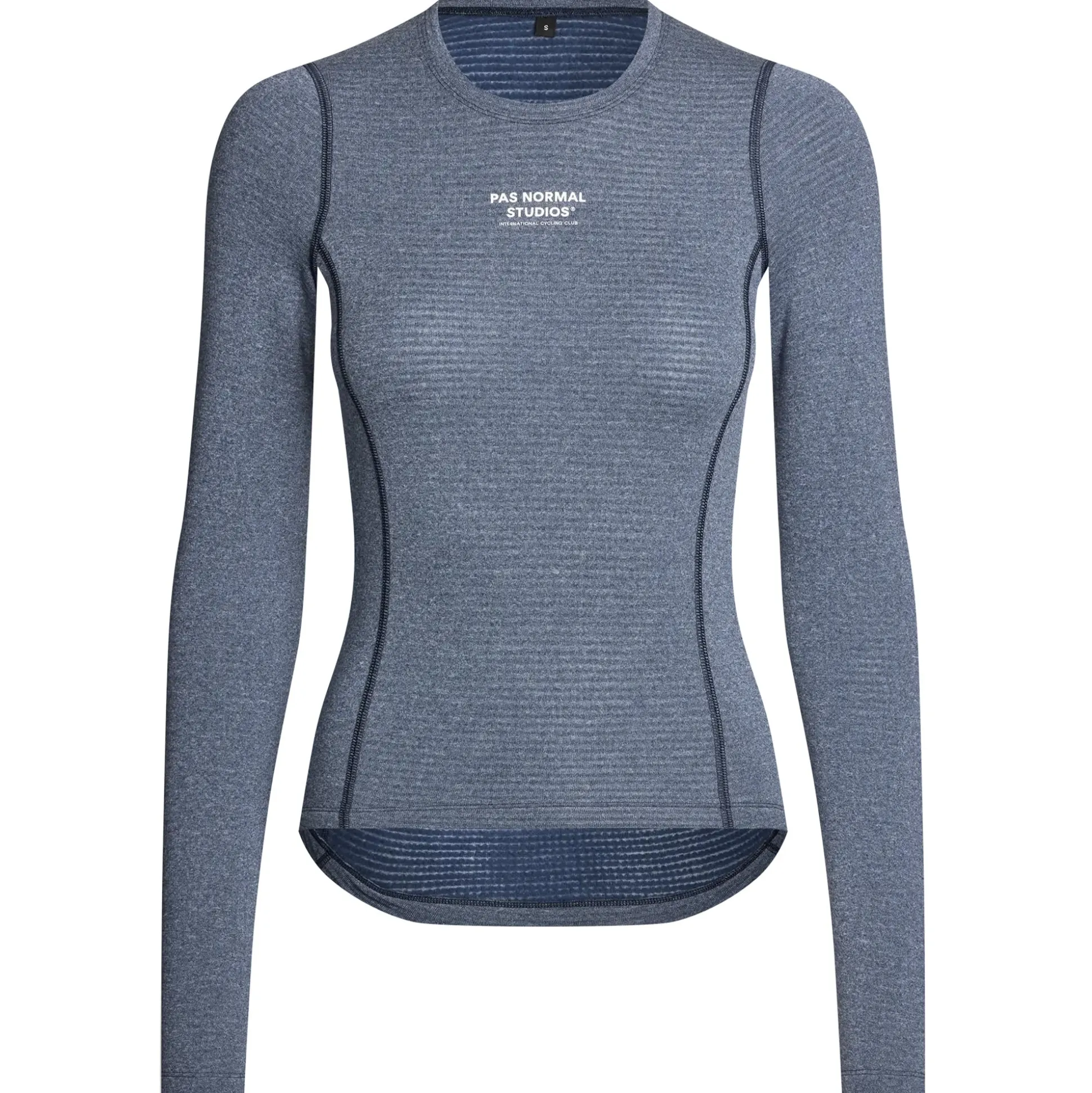 Maglia intima donna maniche lunghe Pas Normal Studios Thermal - Blu