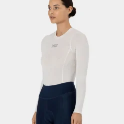 Maglia intima donna maniche lunghe Pas Normal Studios Thermal - Bianco