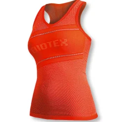 Maglia intima donna senza maniche Biotex Summerlight - Arancio