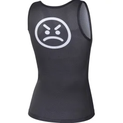Maglia intima donna senza maniche MBwear Smile - Nero
