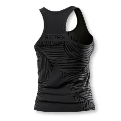 Maglia intima donna senza maniche Biotex Sprint - Nero