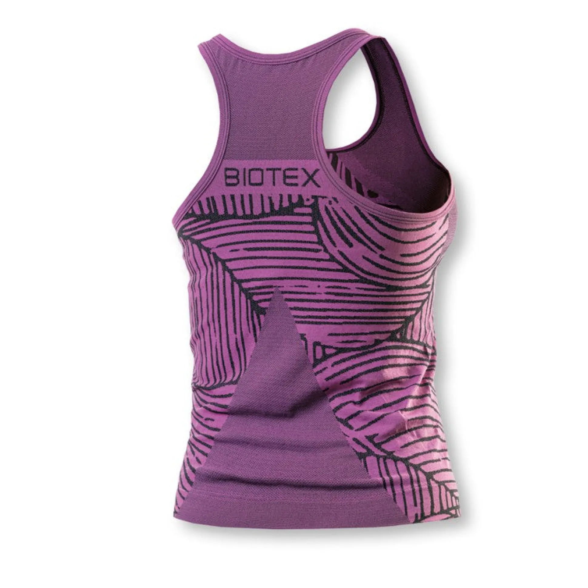Maglia intima donna senza maniche Biotex Sprint - Fucsia