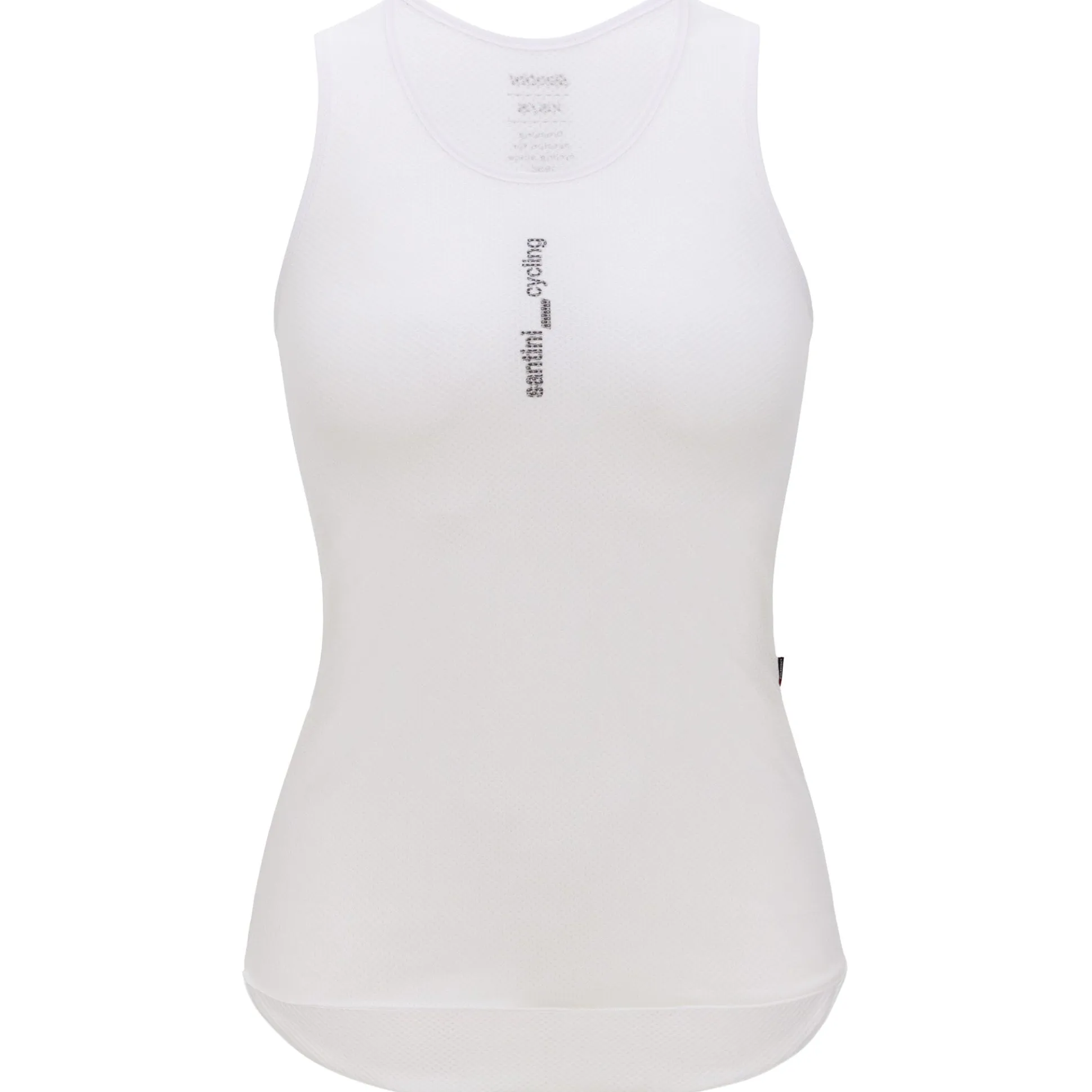 Maglia intima donna senza maniche Santini Delta - Bianco