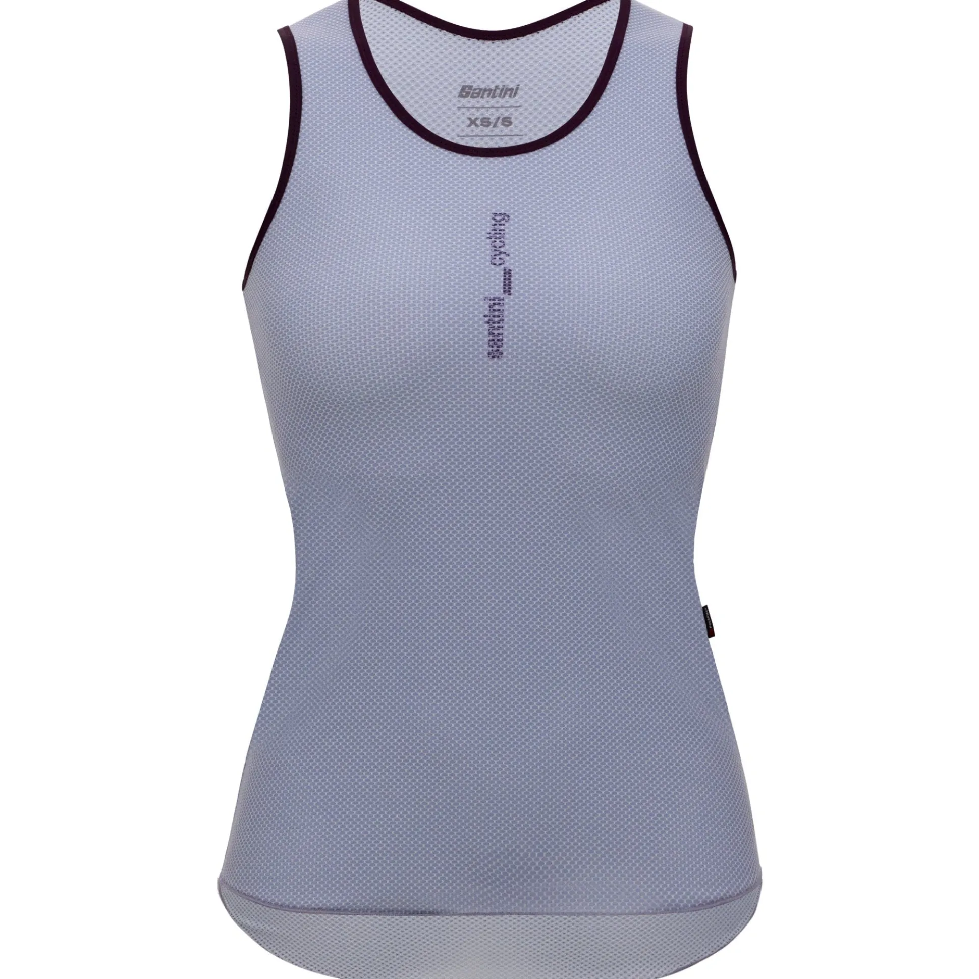 Maglia intima donna senza maniche Santini Delta - Grigio