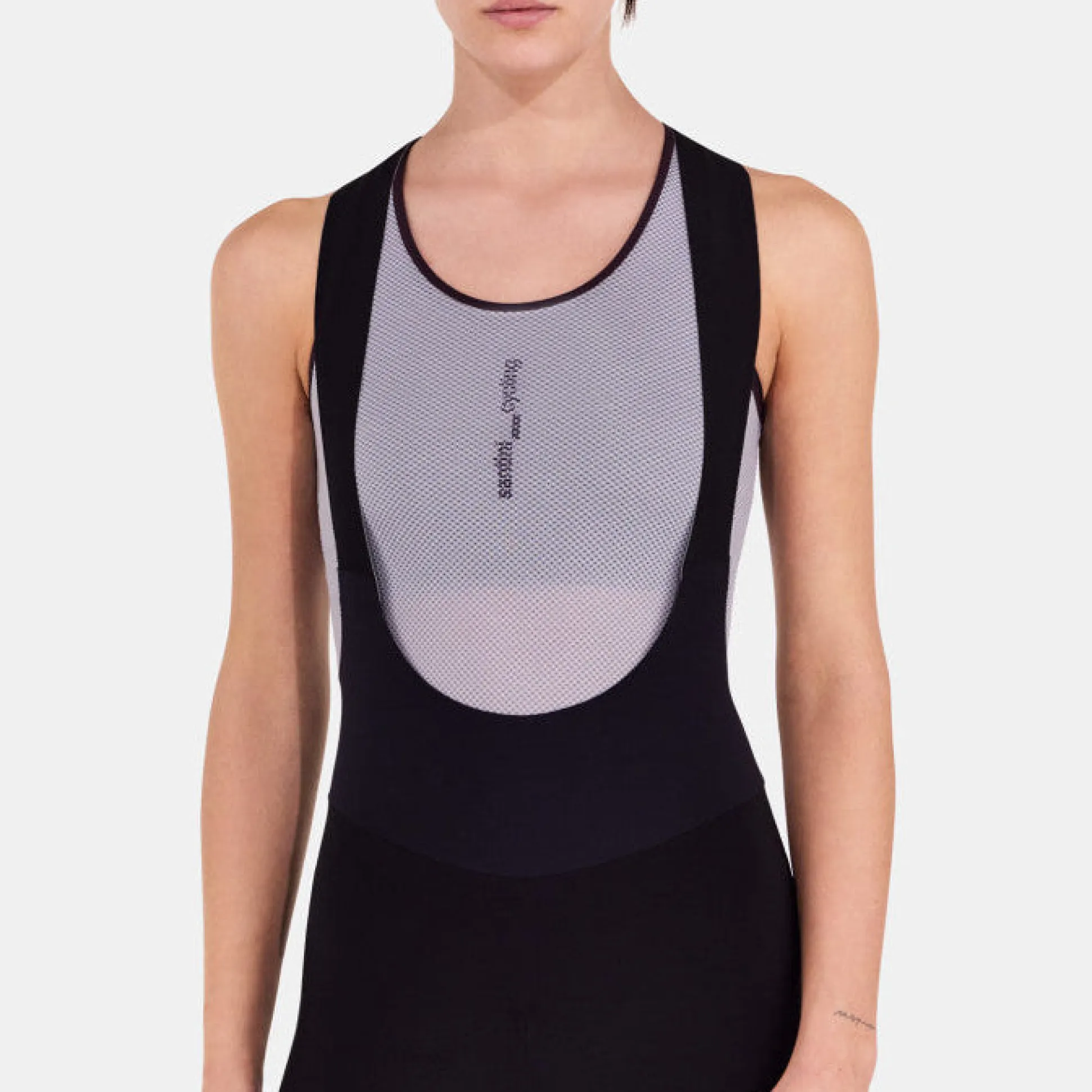 Maglia intima donna senza maniche Santini Delta - Grigio