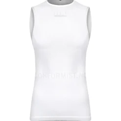Maglia intima donna senza maniche Gobik Limber Skin Icelandic - Bianco