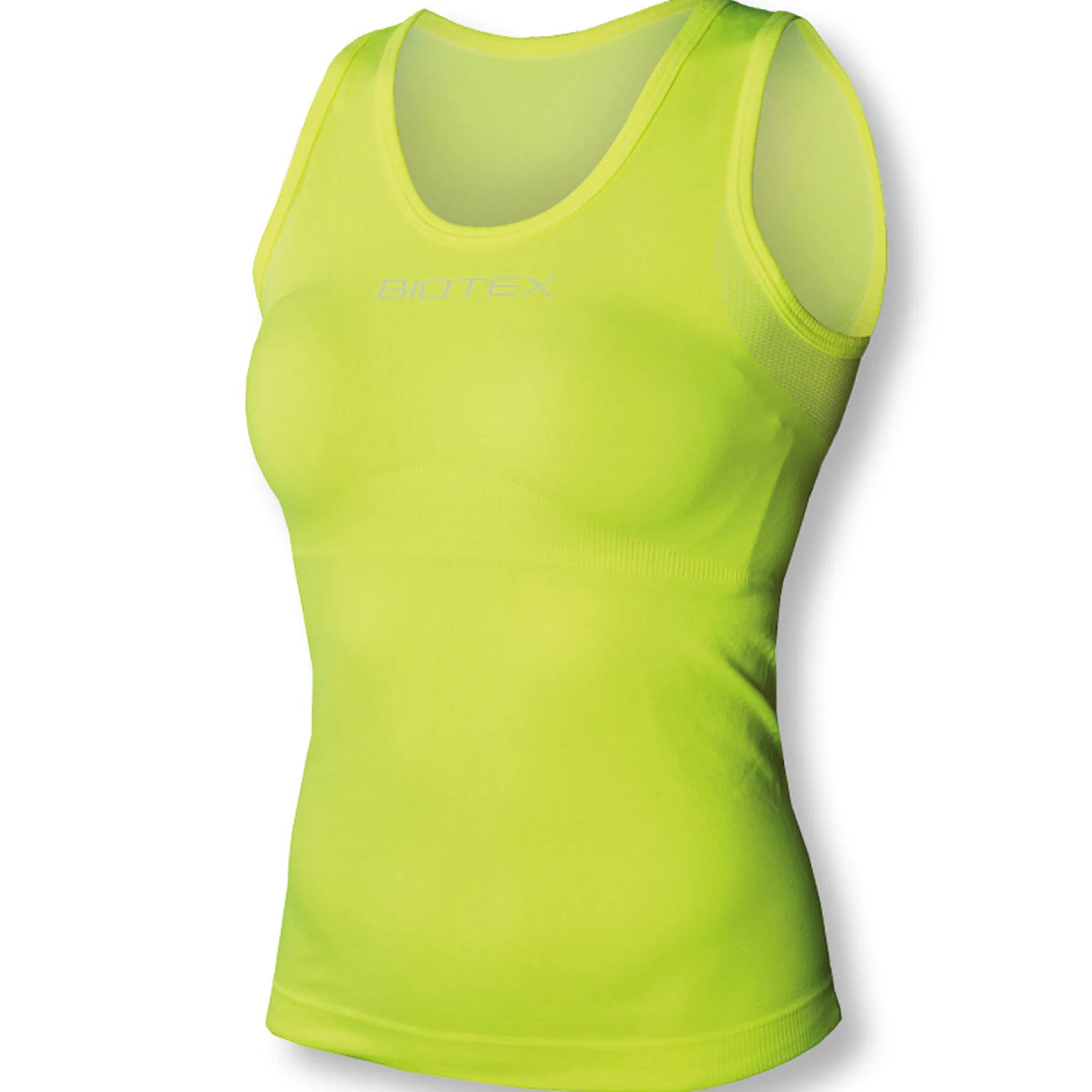 Maglia intima donna senza maniche Biotex Sun - Giallo