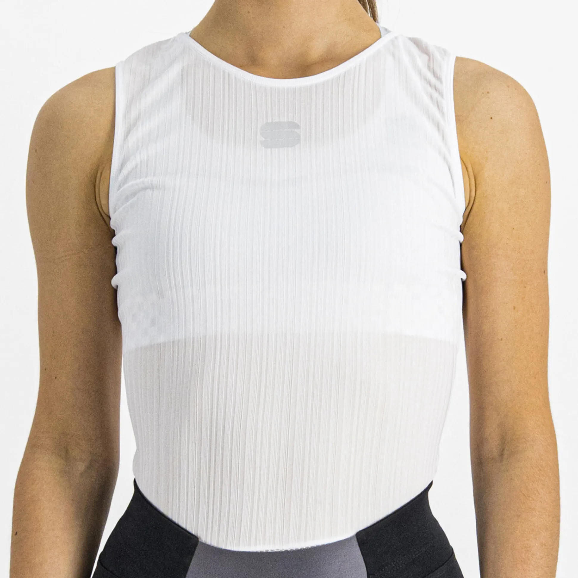 Maglia intima donna senza maniche Sportful Pro Baselayer - Bianco