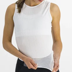 Maglia intima donna senza maniche Sportful Pro Baselayer - Bianco