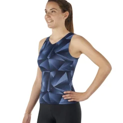 Maglia intima donna senza maniche Mavic Hot Ride + SL Graphic - Blu