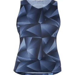 Maglia intima donna senza maniche Mavic Hot Ride + SL Graphic - Blu