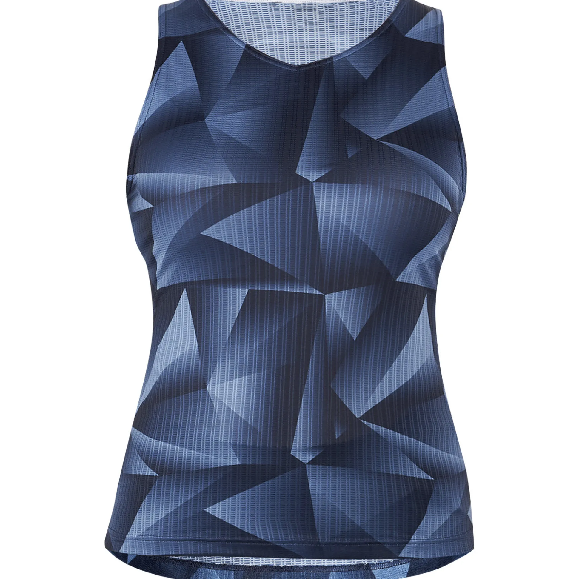 Maglia intima donna senza maniche Mavic Hot Ride + SL Graphic - Blu