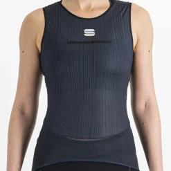 Maglia intima donna senza maniche Sportful Pro Baselayer - Blu