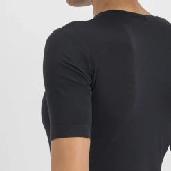 Maglia intima donna Sportful Merino Layer Tee - Nero