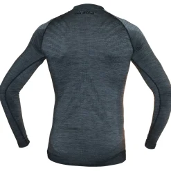 Maglia intima manica lunga Alka Merino - Grigio