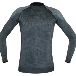 Maglia intima manica lunga Alka Merino - Grigio