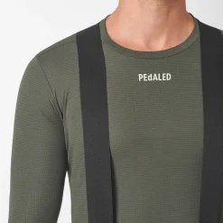 Maglia intima manica lunga Pedaled Essential - Grigio