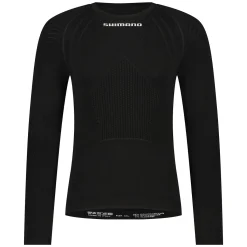 Maglia intima manica lunga Shimano Vertex Winter - Nero