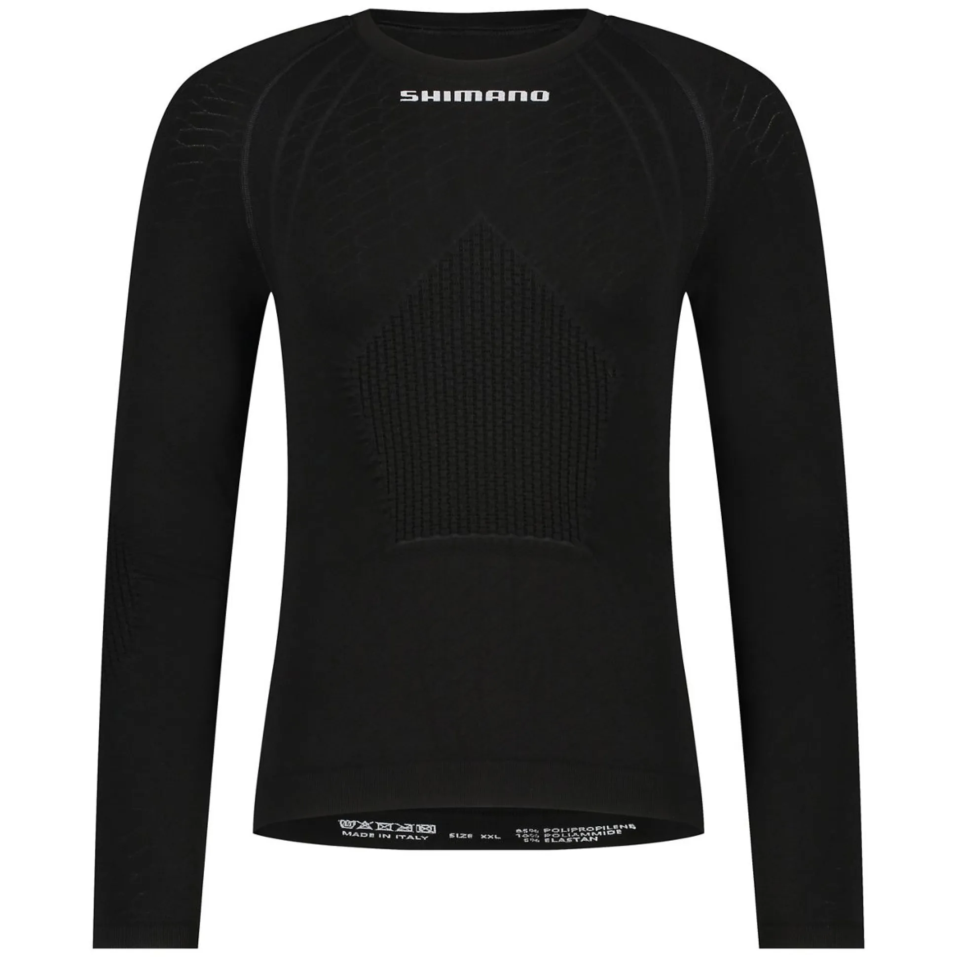 Maglia intima manica lunga Shimano Vertex Winter - Nero