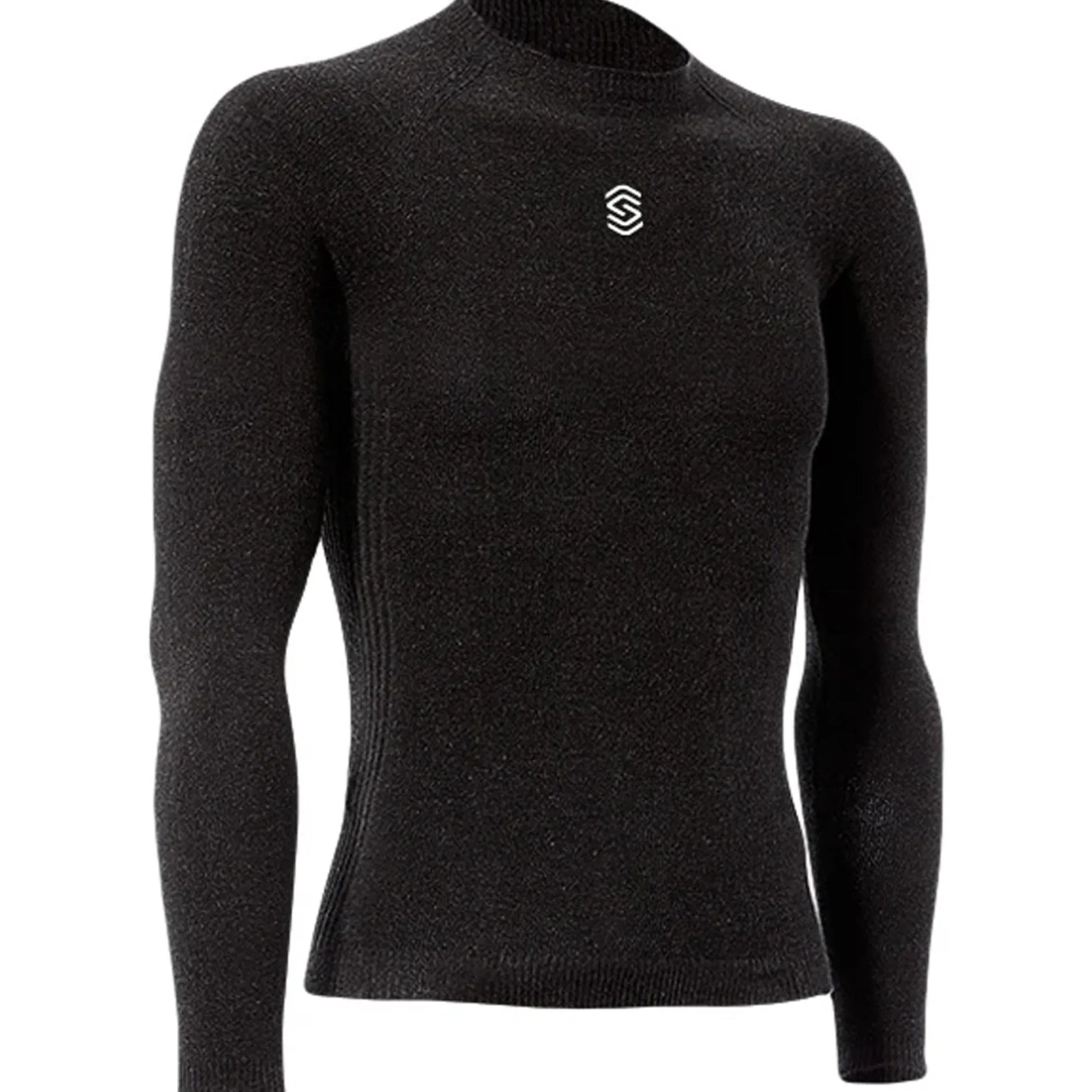Maglia intima manica lunga Silverskin Stay Warm - Grigio scuro