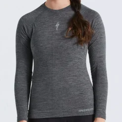 Maglia intima maniche lunghe donna Specialized Merino Seamless - Grigio