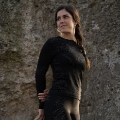 Maglia Intima maniche lunghe donna Biotex SHE - Nero
