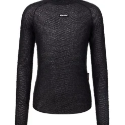 Maglia intima maniche lunghe Santini Alpha - Nero