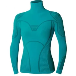Maglia Intima maniche lunghe donna Biotex Lupetto Limitless - Azzurro