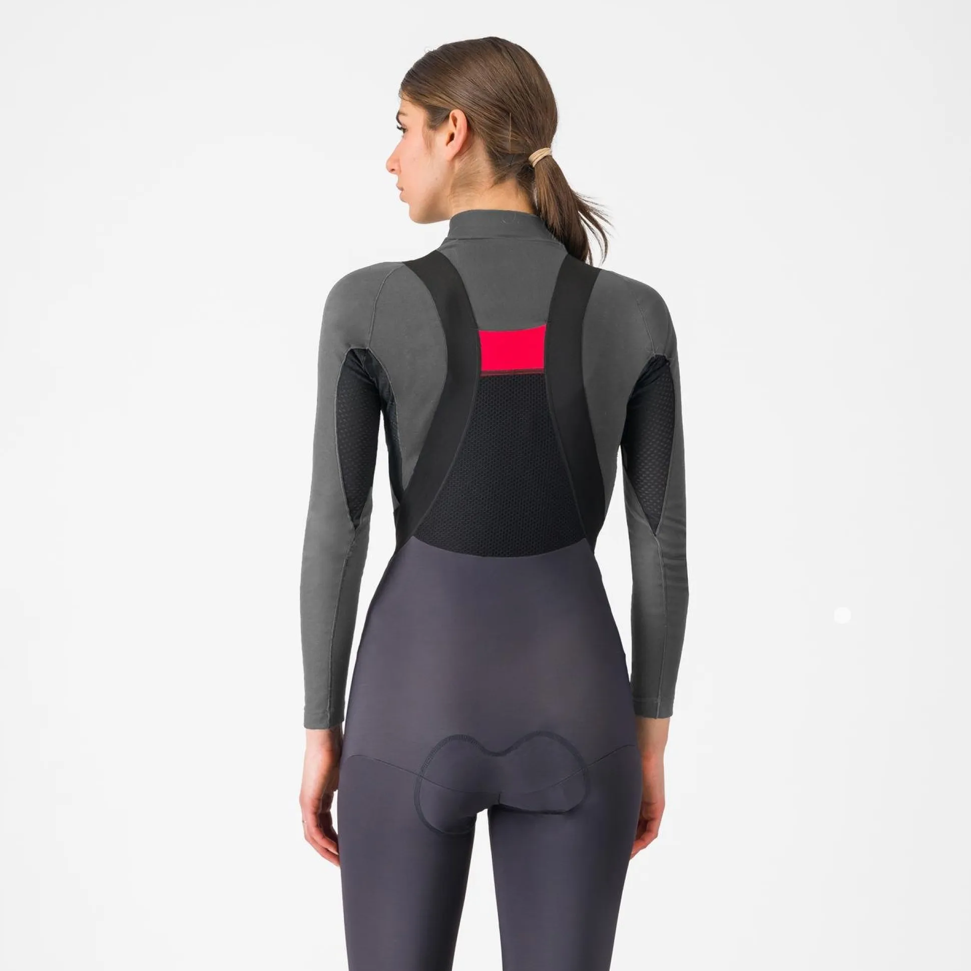 Maglia intima maniche lunghe donna Castelli Flanders 2 - Grigio