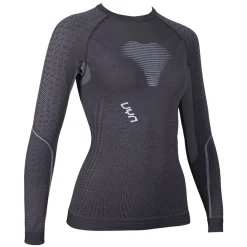 Maglia intima maniche lunghe donna UYN Visyon - Grigio bianco