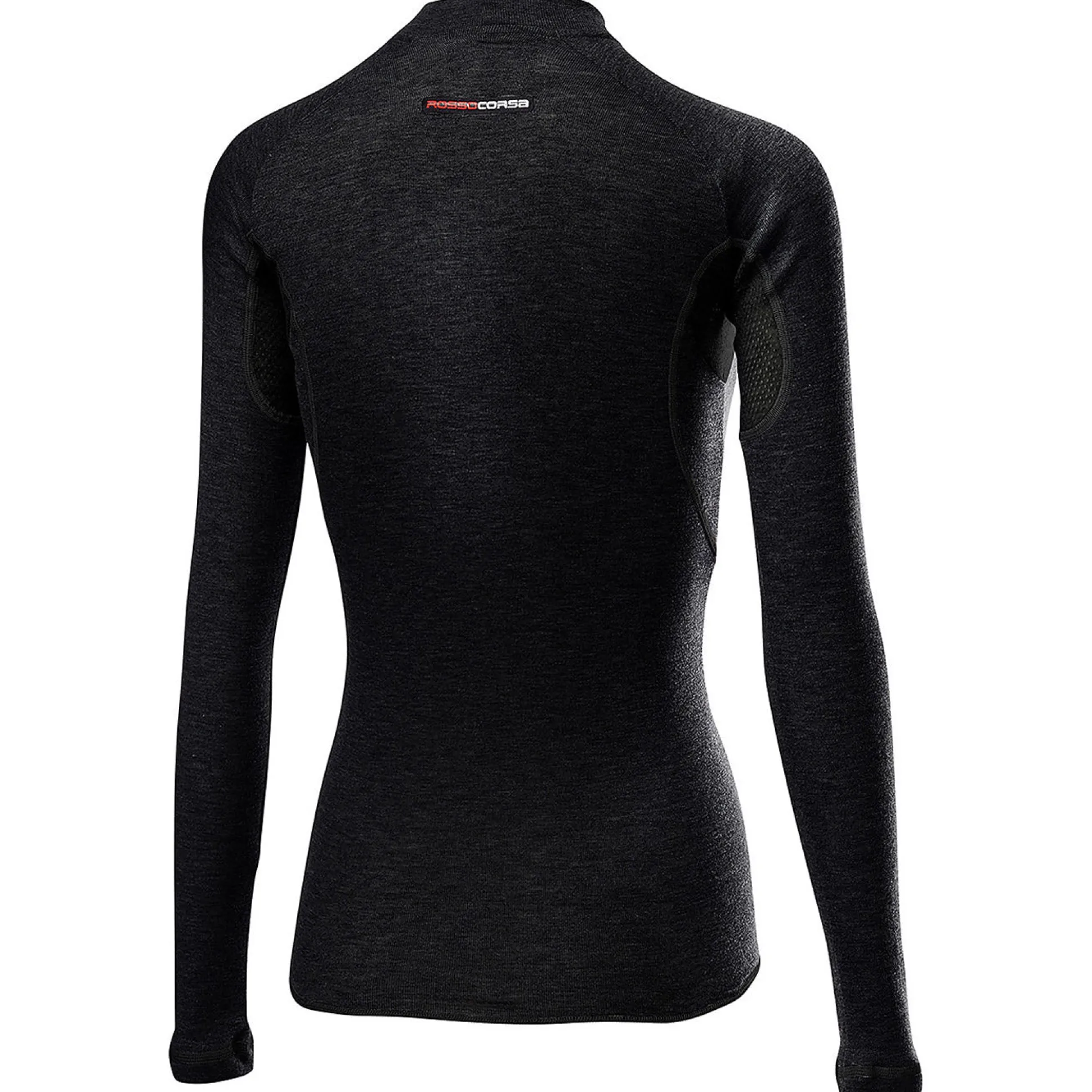 Maglia intima maniche lunghe donna Castelli Flanders Warm 2 - Nero