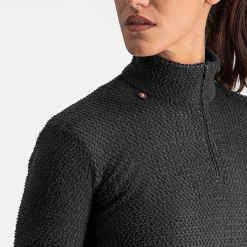 Maglia intima maniche lunghe donna Castelli Cold Days - Nero
