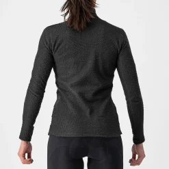 Maglia intima maniche lunghe donna Castelli Cold Days - Nero