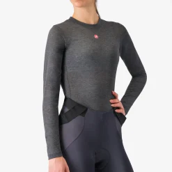 Maglia intima maniche lunghe donna Castelli Medio - Grigio