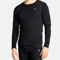 Maglia intima maniche lunghe Odlo Active X-Warm Eco - Nero
