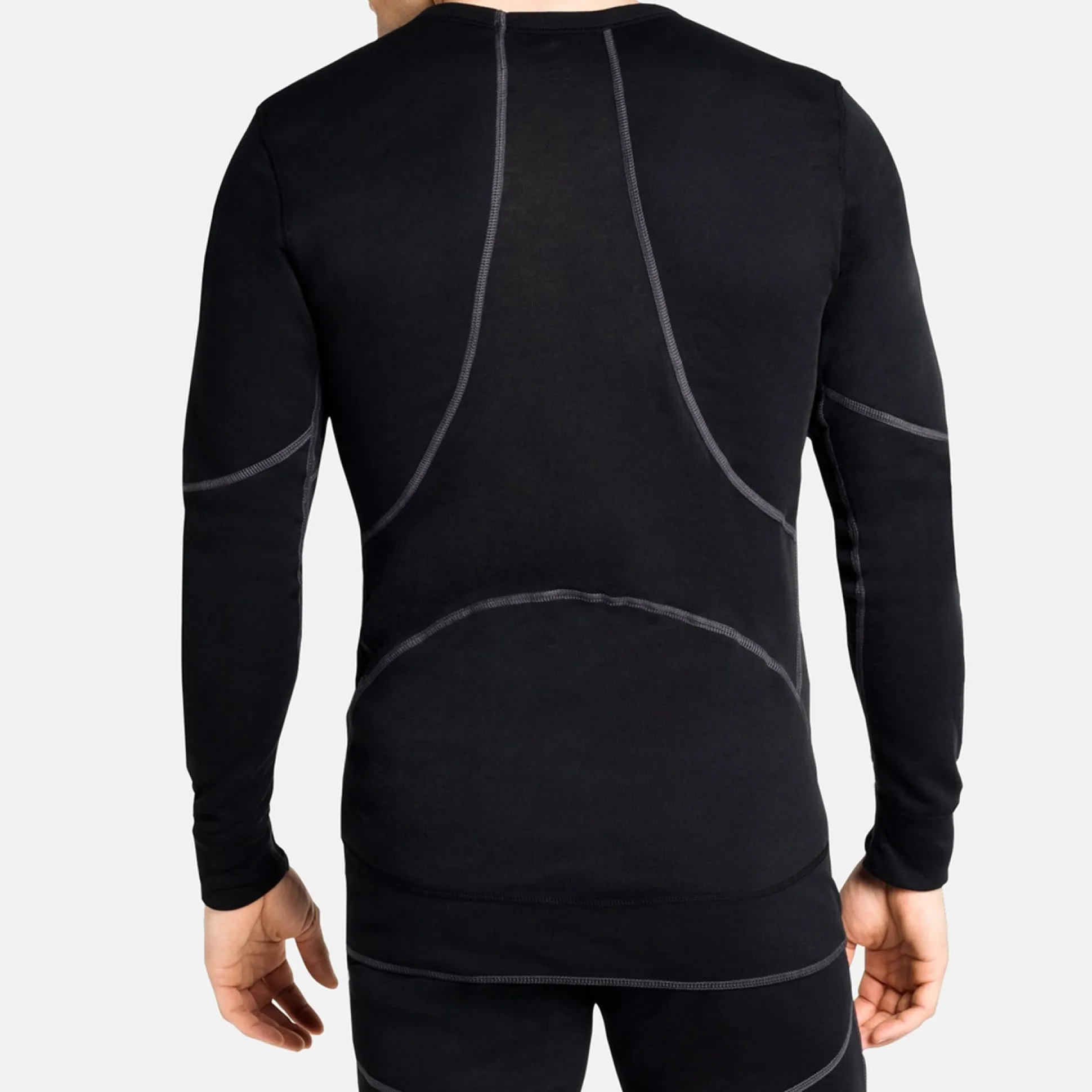 Maglia intima maniche lunghe Odlo Active X-Warm Eco - Nero