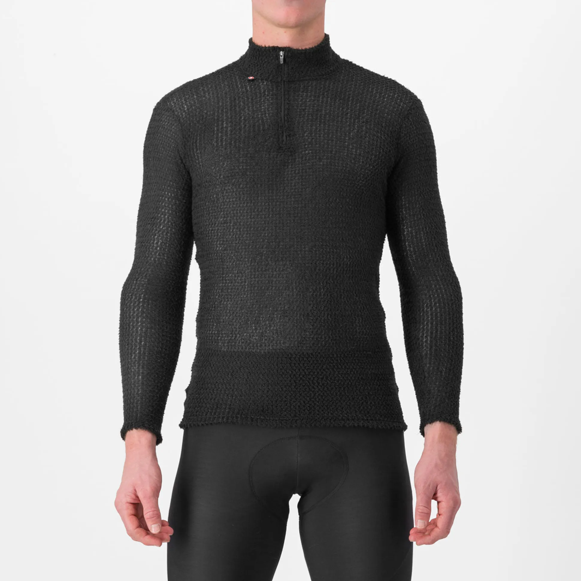 Maglia intima maniche lunghe Castelli Cold Days 2nd Layer - Nero