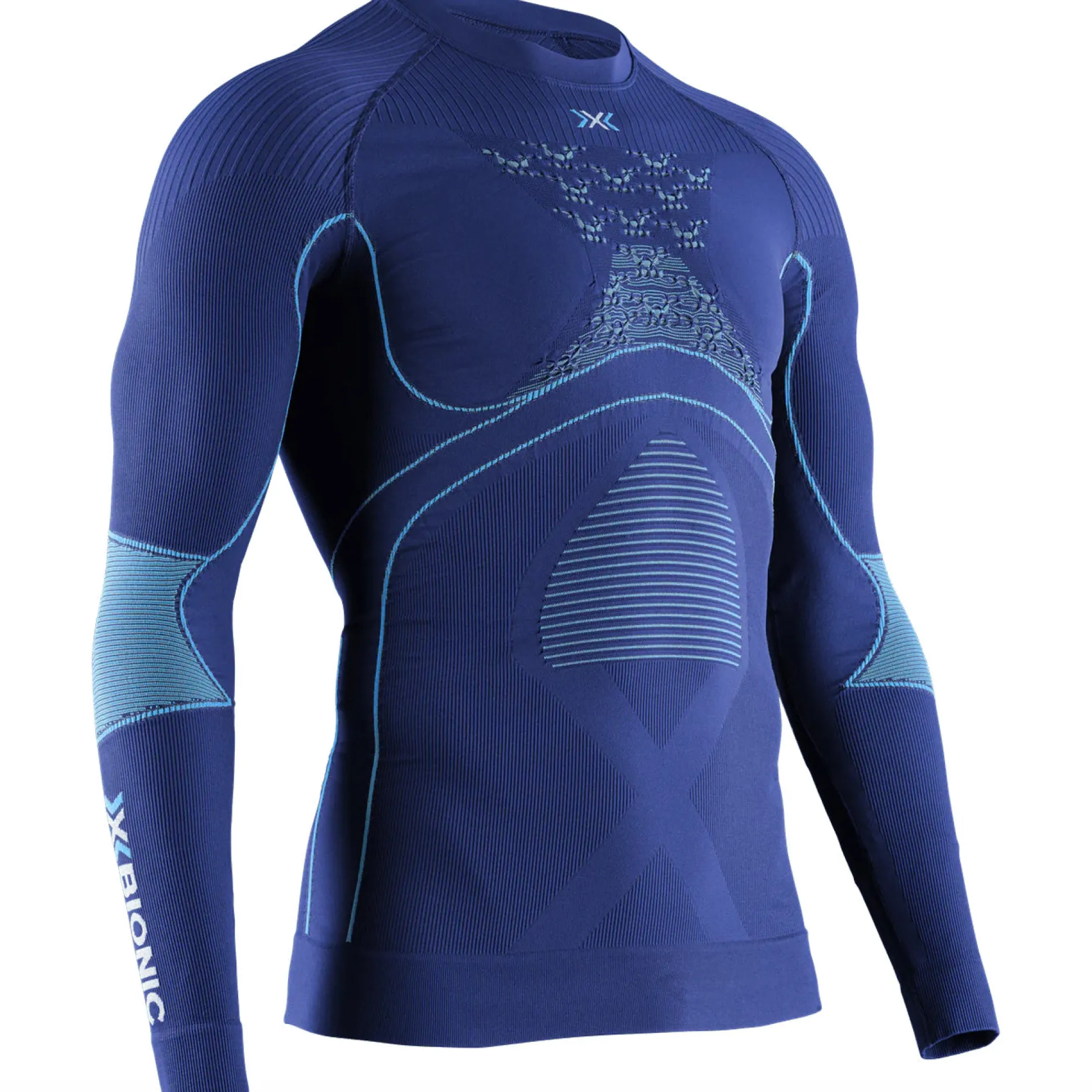 Maglia intima maniche lunghe X-Bionic Energy Accumulator 4.0 Round - Blu