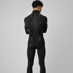 Maglia intima maniche lunghe Pissei Alaska Seamless - Nero