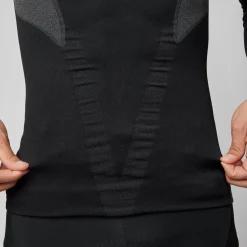 Maglia intima maniche lunghe Pissei Alaska Seamless - Nero