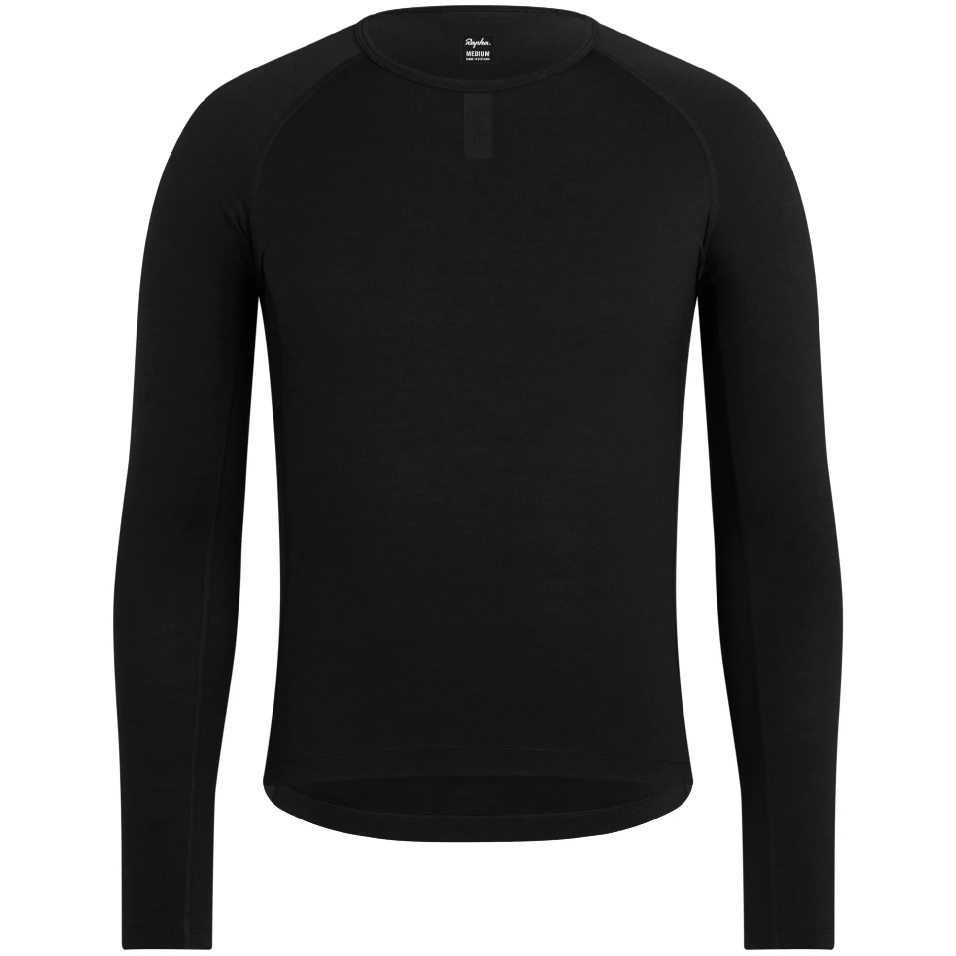 Maglia intima maniche lunghe Rapha Merino - Nero