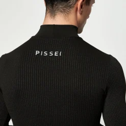 Maglia intima maniche lunghe Pissei Argentum - Nero